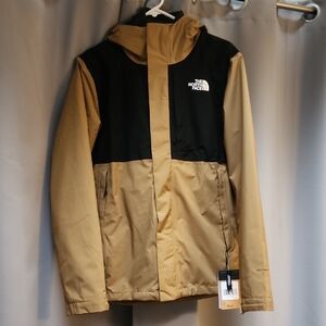 The North Face Men's Black and Tan Performance Jacket